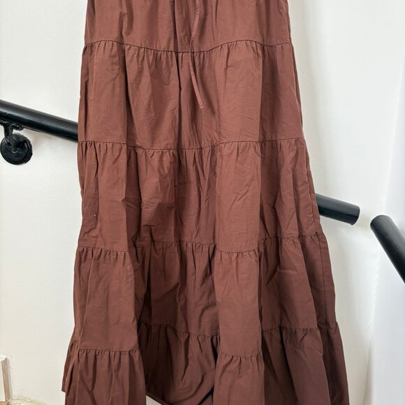 Cotton Peasant Skirt - Picture 2 of 3